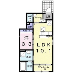 ハートフル　シンシアＢの物件間取画像